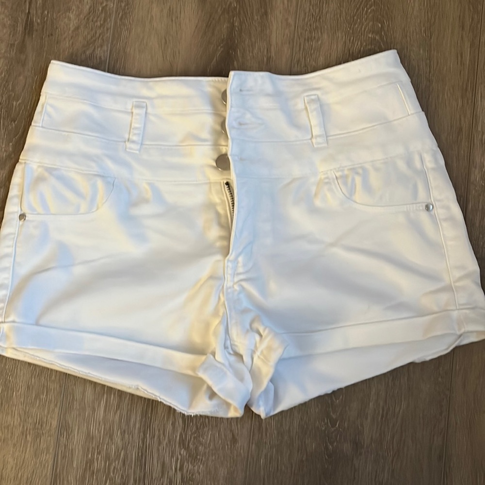 White shorts